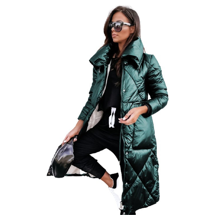 Quilted Parka Coat